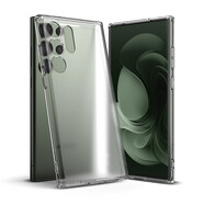 韓國Ringke三星S23ultra手機殼保護套SAMSUNG全包防摔透明保護殼新款磨砂硅膠創(chuàng)意潮牌 【磨砂透明】真機開模#軍事級防摔 s23ultra