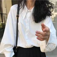 佐緋絡(luò)學(xué)院風(fēng)復(fù)古牛仔背帶裙2024女春季設(shè)計(jì)感小眾高腰開叉長裙 4521襯衫 S