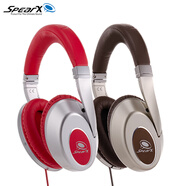 spearx 聲特MH-505 魔音HIFI耳機(jī)頭戴式手機(jī)線控重低音音樂耳機(jī) 紅色