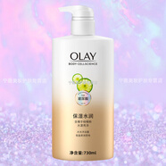 玉蘭油（OLAY）沐浴露沐浴乳 水漾亮澤(佛手柑)玻尿酸水光沐浴露730ml