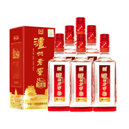 瀘州老窖 八年窖頭曲 和之禮濃香型白酒  52度500ml*6瓶整箱