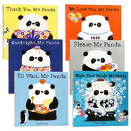 現(xiàn)貨 熊貓先生禮儀課堂6冊全套 英文原版繪本 Please Thank You Mr Panda 兒童情商培養(yǎng)性格習慣養(yǎng)成親子品格禮儀禮貌教育英語啟蒙平裝
