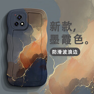 大畫(huà)仙 vivoy31手機殼y31s標準版鏡頭全包圍y51s防摔y70t硅膠網(wǎng)紅殼新款水彩保護套軟殼 vivo Y31s經(jīng)典黑-【墨霞色】加膜