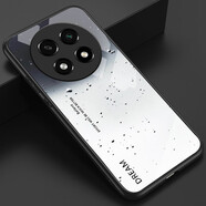 好機友  oppoA2Pro玻璃手機殼OPPO A2Pro保護套Por防摔a2p全包軟超薄情侶網(wǎng)紅 Dream黑白+全屏膜+指環(huán)+掛繩