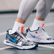 耐克（NIKE）男鞋籃球鞋夏季新款保羅喬治4代黑白舒適緩震運(yùn)動(dòng)鞋CD5082-001  CD5082-002 保羅喬治4代 41