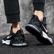 耐克（NIKE）官方艦店男鞋夏季新款運動鞋AIR MAX后掌可視氣墊鞋休閑鞋跑步鞋 DM0829-001/AIR MAX/黑鞋白勾 42.5