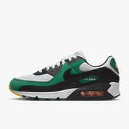 耐克 Nike Air Max 90 復古混搭男士氣墊緩震跑步鞋 休閑運動(dòng)跑鞋 黑綠/DM0029-004 標準41/US8