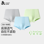 久歲伴【秒秒吸】?jī)和瘍?nèi)褲男童吸濕排汗平角褲大童抑菌四角短褲 405092T
