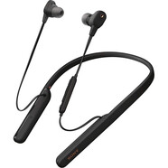 索尼（SONY）WI-1000XM2/頸掛式入耳式無(wú)線(xiàn)藍牙降噪耳機WI-1000X音樂(lè )運動(dòng)跑步耳機掛脖式甩不掉防汗耳麥 黑色  WI1000XM2 官方標配