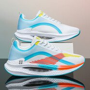 李寧龘膜飛電3C碳板跑步鞋6pro男女春秋季中考競速減震運動(dòng)鞋絕影網(wǎng)面潮 絕影極光藍李寧（LI-NING） 37