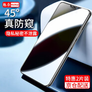 魅奈 適用vivox21鋼化膜X21i/X21A防窺膜抗藍(lán)光vivo z1/青春版/y85手機(jī)膜 保護(hù)隱私【防窺膜】2片裝