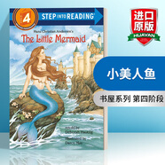 Step Into Reading 4 - The Little Mermaid 英文原版 小美人魚 英文版 進口英語原版書籍 藍思閱讀指數(shù)410L