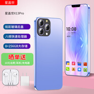 星蓋世新款星蓋世X13Pro八核超薄智能手機(jī)可用5G卡 全網(wǎng)通4g便宜學(xué)生智能老年機(jī)長(zhǎng)續(xù)航游戲百元旗艦手機(jī) 晴川藍(lán)【8+256GB】