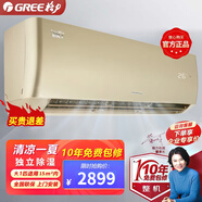 格力（GREE）空調大1匹一級能效變頻悅風(fēng)Ⅱ冷暖壁掛式空調節能壁掛式家用空調門(mén)店同款WIFI 大1匹 一級能效 (奢華金）變頻