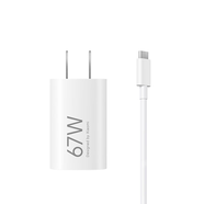 小米（MI）小米67W GaN 小布丁充電器套裝 (USB-C）大功率快充/支持6A MAX大電流/1.5m線(xiàn)長(cháng) 適配15Ultra