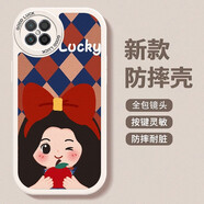 腕帶支架華為play5手機(jī)殼play3女新款4tpro可愛小眾5t硅膠防摔play6c潮牌網(wǎng)紅軟外殼 【防摔白】H2878-Cute公主 榮耀play5T