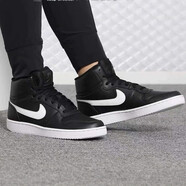 耐克（NIKE）女鞋新款高幫小白鞋運(yùn)動(dòng)鞋休閑板鞋AQ1778-100 AQ1778-001 37.5