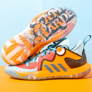 阿迪達斯 （adidas）休閑鞋男鞋秋季新款運動(dòng)鞋哈登實(shí)戰訓練低幫場(chǎng)上籃球鞋H01472 H01472多色拼接 42.5