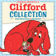 学乐 大红狗50周年典藏版 6个故事合辑 英文原版启蒙绘本 The big red dog Clifford Collection 4-6岁