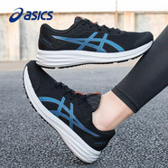 asics亞瑟士跑鞋男鞋秋冬季新款JOLT 3減震耐磨透氣運(yùn)動(dòng)鞋子男跑步鞋 黑色/藍(lán)色 43.5