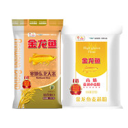 金龍魚高筋麥芯小麥粉 10斤+金龍魚寒地東北大米 10斤