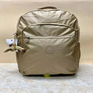 凱浦林（Kipling）大容量雙肩包休閑男女背包旅行電腦書(shū)包背提媽咪包 SEOUL猴子包 土豪金 尺寸高46.5寬34.5厚23