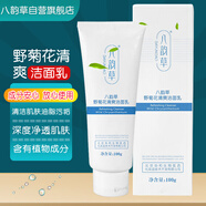 八韻草野菊花清爽潔面乳100g洗面奶清潔油脂污垢泡沫豐富圣誕禮物