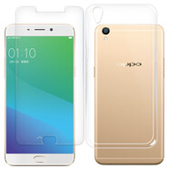 拓蒙 OPPO手機套保護殼0PP0硅膠防摔全包殼男女款后背軟套適用于 oppoR9Plus 全包防摔手機殼+鋼化膜