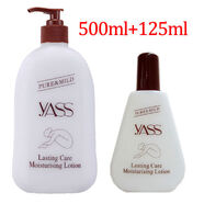 YASS正品雅氏潤膚露500g滋潤補水保濕嫩膚去雞皮身體乳液防干防裂面霜 雅氏潤膚露500ml+潤膚露125g