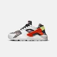 耐克（NIKE）女鞋 HUARACHE RUN 華萊士透氣跑步鞋654275-110 DV2243-100 36
