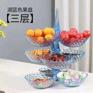 Jidaocook2022新款創(chuàng  )意下午不同形狀的盤(pán)子水果盤(pán)客廳點(diǎn)心零食架蛋糕架三層