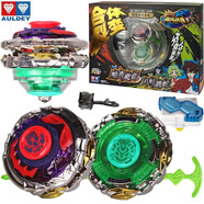 奧迪雙鉆（AULDEY） 戰斗王颶風(fēng)戰魂5陀螺玩具3競技版陀螺極地光盾 冰凌圣蝶  裂變系列-暗夜魔音+八岐騰蛇