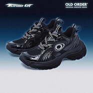 OLD ORDER-渦輪GT-暗黑之夜 Dark Black 經(jīng)典黑色老爹鞋增高鞋男女 純黑色 41
