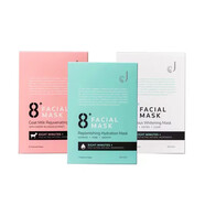 8+MINUTE新西蘭8分鐘山羊奶面膜8+minute玻尿酸極速補水保濕修復(fù)提亮滋潤 山羊奶+熊果苷+玻尿酸【各一盒】