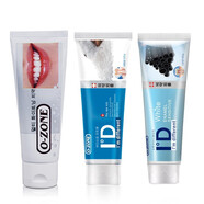 歐志姆（O-ZONE） ID韓國原裝進(jìn)口清新薄荷牙膏 去黃去口氣 清新口氣 組合家庭套裝 3支套裝