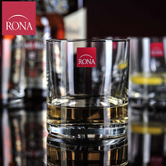 諾納（RONA）捷克進(jìn)口rona水晶玻璃杯耐熱透明花茶水杯 直身果汁杯牛奶杯子 捷克rona矮款280ml【單只