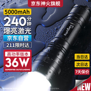神火（SupFire）L26-36W手電筒強光充電小型遠射超長(cháng)續航超亮家用戶(hù)外燈應急燈