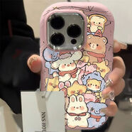 VYOPBCvivox90手機殼80/70/60全包s17t s16防s9摔y78+ y77軟殼y52s y33s 小胖墩-粉色-827星星動(dòng)物合集(帶銀色框) vivo R01