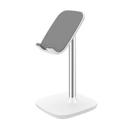 LYSB 平板支架iPad桌面支撐架平板電腦床頭支架視頻多角度金屬適用蘋果三星華為手機(jī)通用款 升級(jí)版-白色【手機(jī)/平板 通用型支架】 臺(tái)電平板T10/P10/Tbook10s等系列