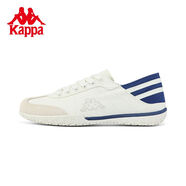 Kappa跑鞋新款情侶男女運(yùn)動(dòng)鞋休閑復(fù)古德訓(xùn)鞋穆勒鞋K0CX5BB03 輕白色/絲帶藍(lán)-025A 41
