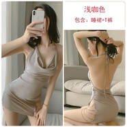 很辣衣服的連衣裙包臀超辣套裝短裙 紅色 均碼