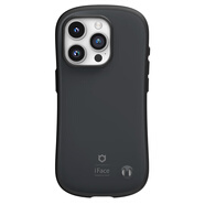 HameeiFace韓國原裝進口蘋果15pro手機殼iphone15promax防摔保護套全包啞光磨砂感戶外隨身便攜防丟硬殼 暗黑色 iPhone 15