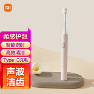 小米（MI）米家聲波電動(dòng)牙刷T200 聲波潔牙 柔感護(hù)齦 聲波振動(dòng) 高效清潔 超長(zhǎng)續(xù)航 情侶款七夕禮物推薦 小米電動(dòng)牙刷T200 粉色