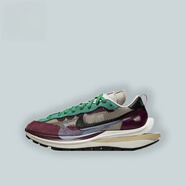 耐克（NIKE）Sacai X  VaporWaffle 聯(lián)名解構(gòu)米白黑白跑鞋 CV1363-001-100 DD3035-200 35.5