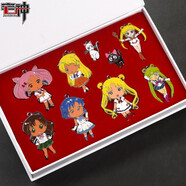宅神百變小櫻鑰匙扣周邊庫(kù)洛魔卡少女櫻魔法變身棒魔杖COS項(xiàng)鏈飾品 美少女戰(zhàn)士人物套裝