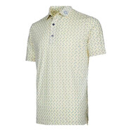 GOLF2024新款高爾夫服裝FJ男士短袖T恤夏季Polo衫球衣26914 淺黃色 預(yù)售款3天左右 L