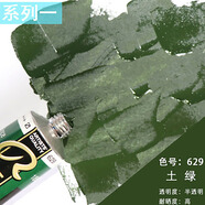 倫勃朗REMBRANDT荷蘭油畫顏料40ml 原裝進(jìn)口油畫媒介 系列一 629土綠-系列1