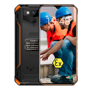 創(chuàng  )星三防智能防爆手機EX礦用工業(yè)本安型石油燃氣化工廠(chǎng)制藥加油站專(zhuān)用防爆手機全網(wǎng)通雙卡雙待超長(cháng)待機 黑橙色 6+64G【帶專(zhuān)用防爆證書(shū)】