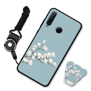 魅上 華為榮耀20i手機殼保護套HRY-AL00Ta全包磨砂個(gè)性創(chuàng  )意卡通防摔情侶軟殼 淡雅蘭亭