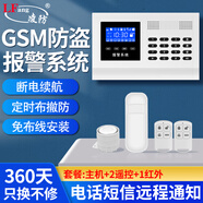 凌防（LFang）AE701 家用防盜報警器紅外線(xiàn)感應門(mén)窗現場(chǎng)聲光定時(shí)布撤防安防系統